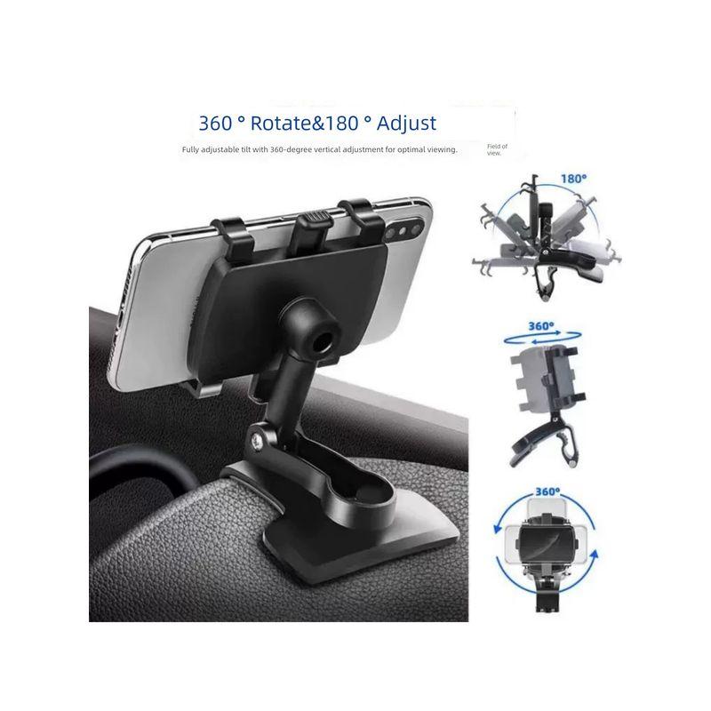 Mobile Phone Car Mount New Model 2025 Rotating Clip-On Dashboard Car-Specific Navigation Multifunctional Holder