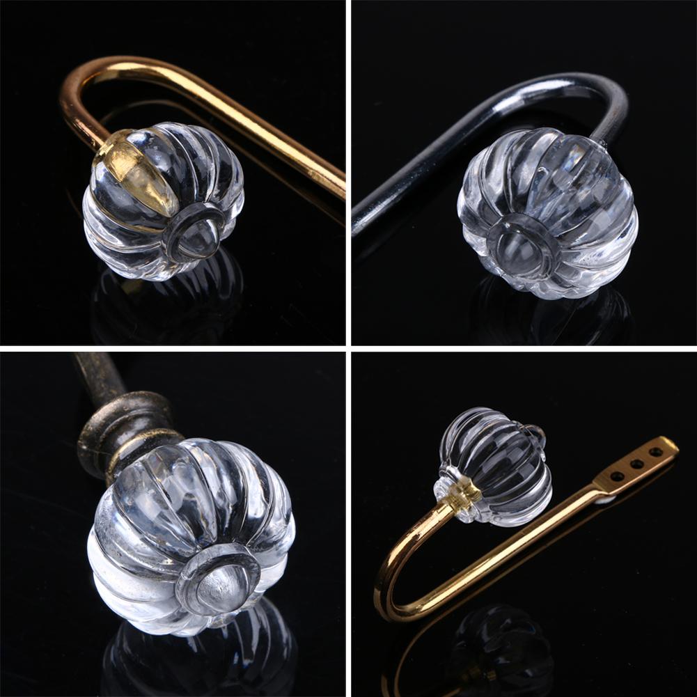 2pcs/set Home Hardware Curtain Tieback European Wall Hook Curtain Buckle,U - shaped Curtain Hooks Buckle Accessories Handle Feel