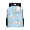 P-Pochaccoes Backpacks for Women Men School College Student Bookbag Fits 15 Inch Laptop Dog Cartoon Bags