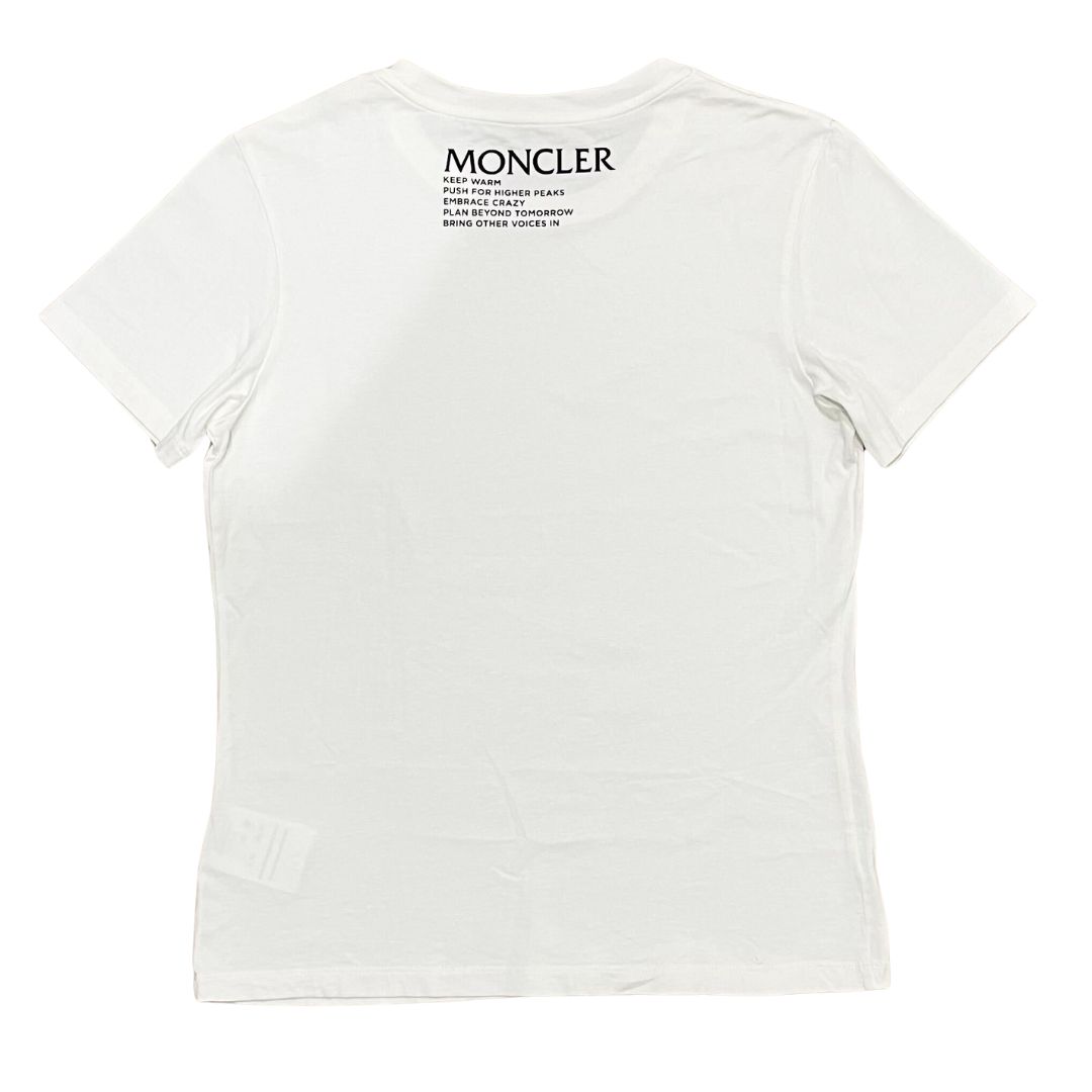 

Подержанная мужская футболка с коротким рукавом MONCLER