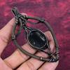 Tree Of Life Black Mother Of Pearl Pendant Copper Wire Wrapped Jewelry Rainbow Moonstone Pendant