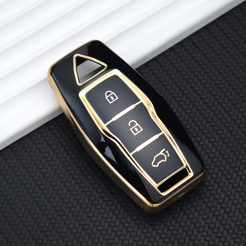 3/4 Buttons Car Key Case Fob Cover Shell for Mitsubishi 2023 Outlander 2022 Smart Remote Key Holder Protector Accessories