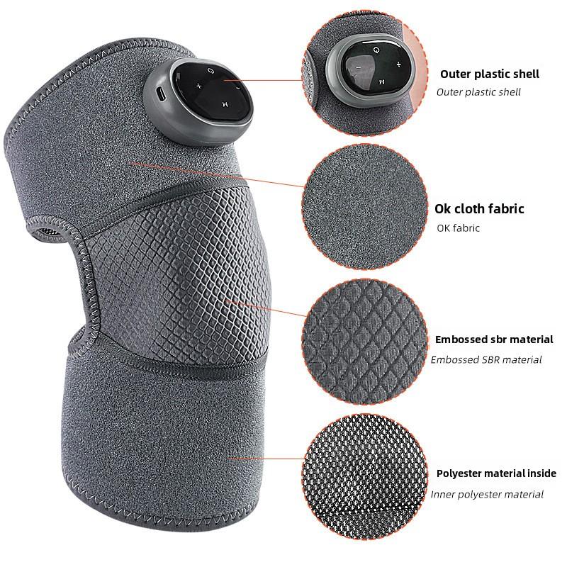 Battery Knee Massage Hot Compress Warm Knee Pads Knee Massage Electric Hot Compress Massage Protective Gear