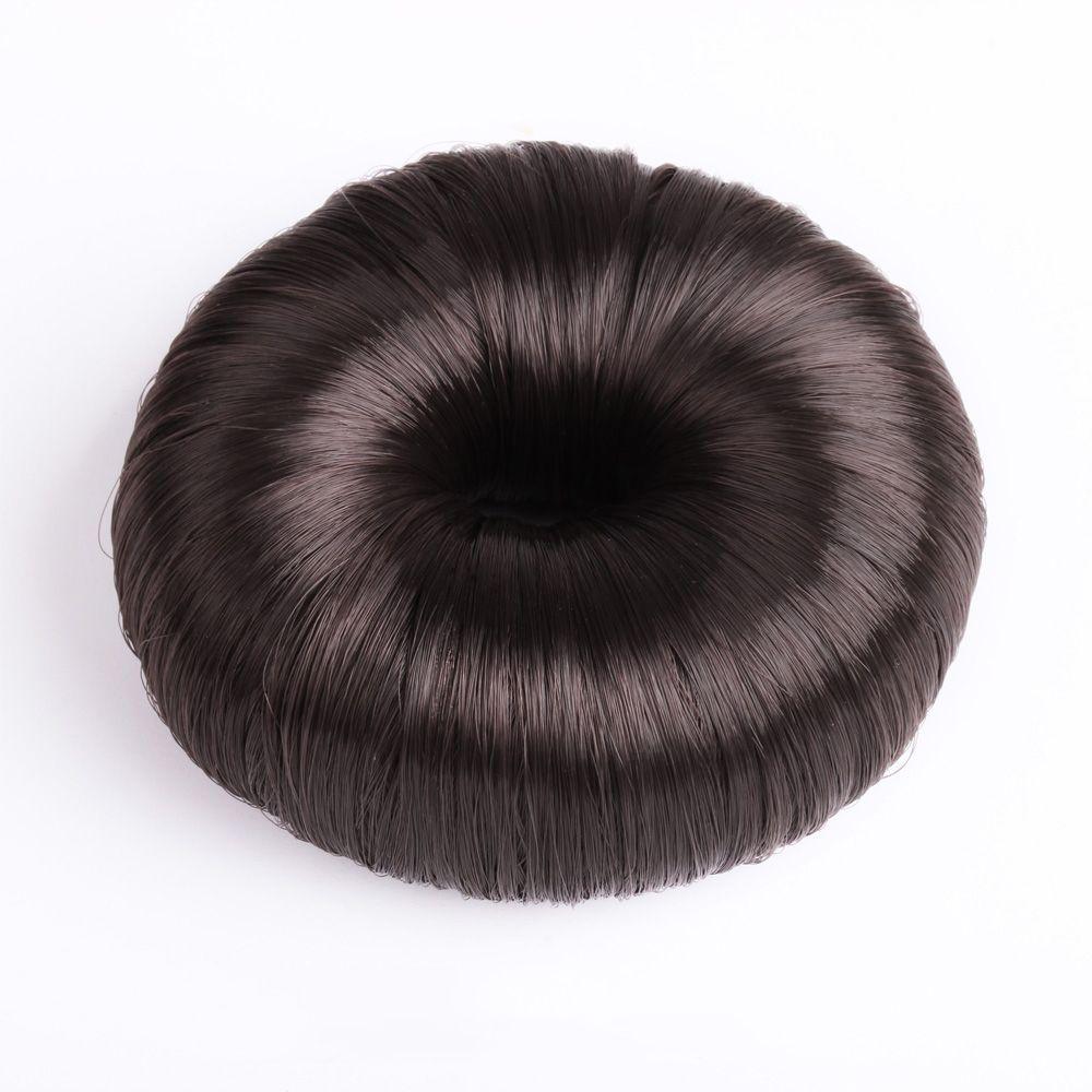 

Hair Accessories Black Brown Hair Clip Hair Ring Bun Maker Hair Donut Shaper Hair Styling Tools 16-45g