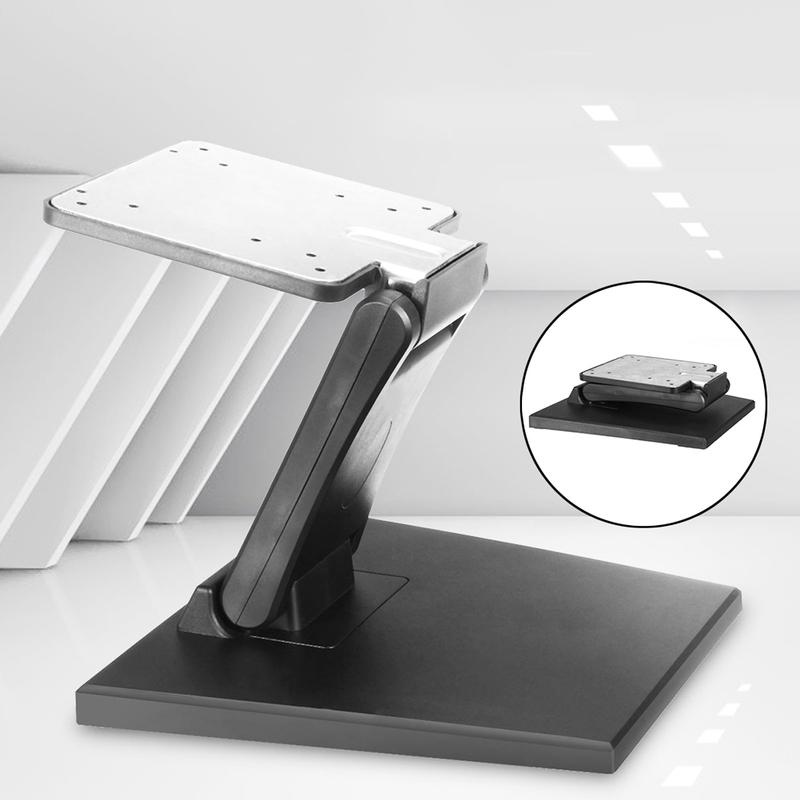 14-24" Desktop Monitor Holder with VESA Hole Folding TV Screen Stand Screen Mount Support Metal Bracket for Office Home School