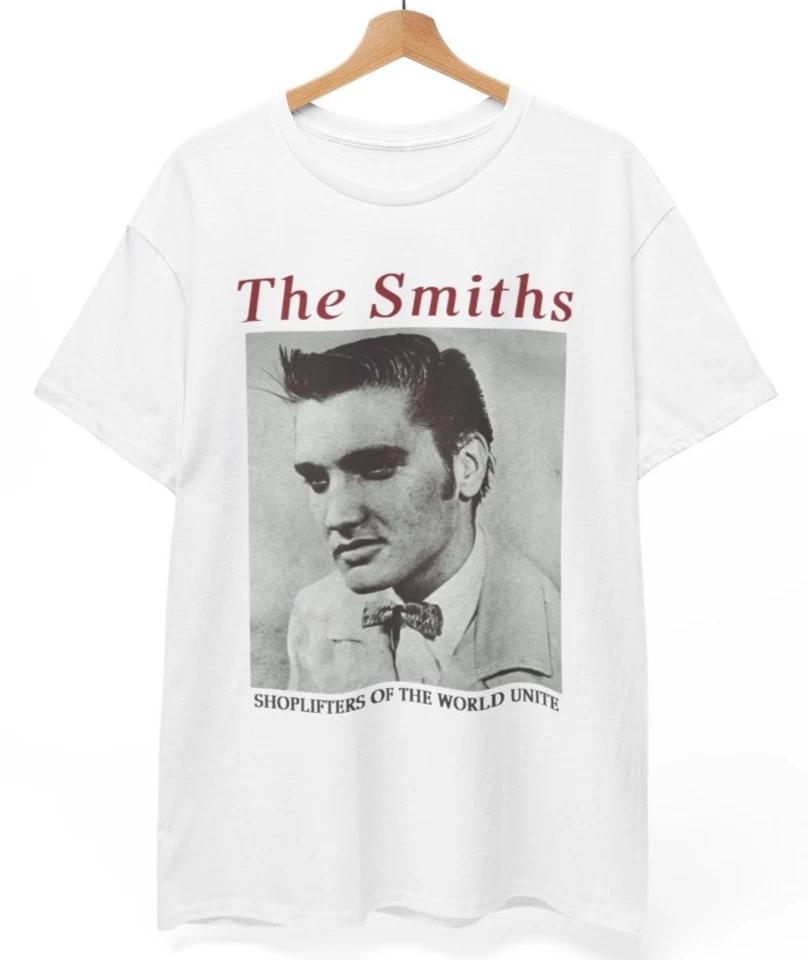The Smiths Shirt Shoplifters of the World Unite Morrissey Johnny Marr Unisex Tee XXXXL