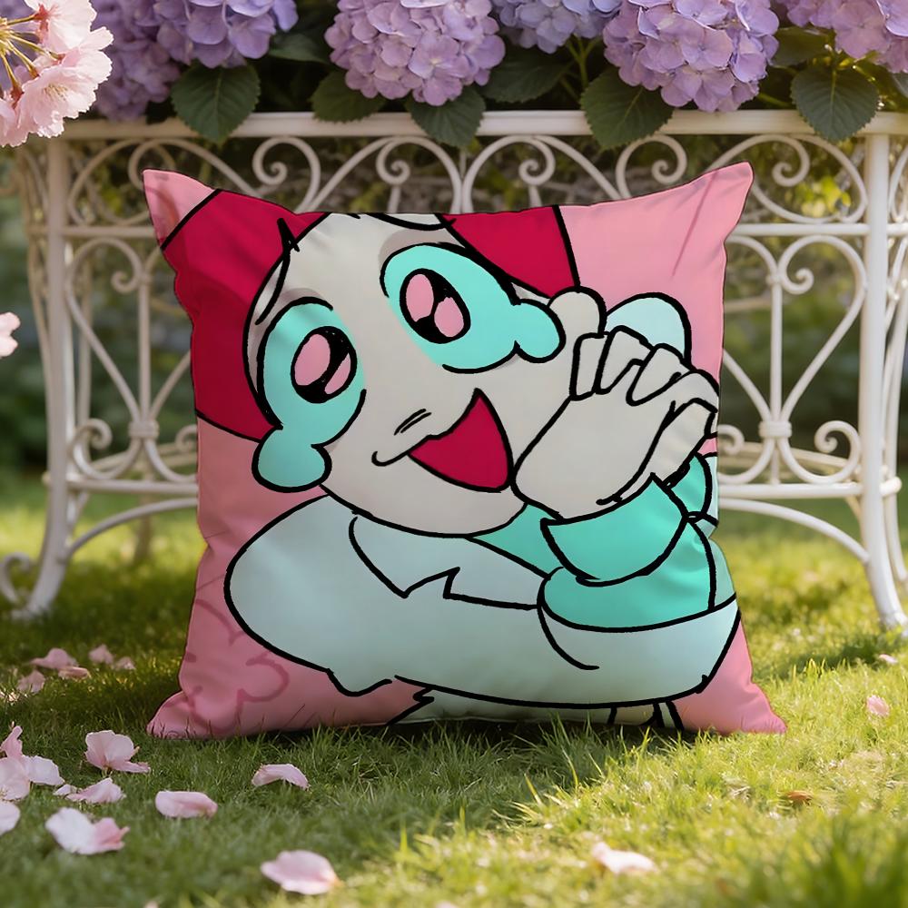 Anime P-PSYCHO C-CUTIESS Cushion Cover Home & Car Dual-Scene Pillow Cover: Reversible for Premium Comfort