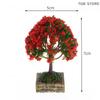 1Pcs 1:12 Miniature Orange Tree Landscape Garden Decor Accessories For Dollhouse Decoration