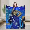 Butterfly Aitana  Plush Blanket Kids Adult  Flannel Throw Blanket For Bedroom Soft Warm Custom Quality Bedspread Gift