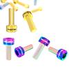 2Pcs Shifter Screw Lightweight Anode Good Toughness Stable Titanium Alloy Anti Corrosion Trigger