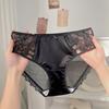 Ladies Court Pure Desire Style New Lace Sexy Bow Sweet and Comfortable Briefs Underwear