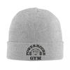 New Gym Motivation Hats Autumn Winter Beanies Warm Powerhouse Gym Cap FeUnisex Unisex Acrylic Skullcap
