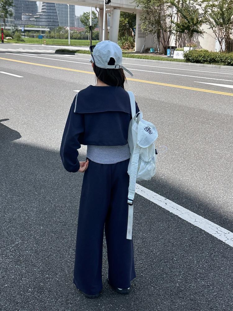 2025 Korean Style Girls' Spring & Autumn Casual Set - Fashionable Children's Clothes for All Ages