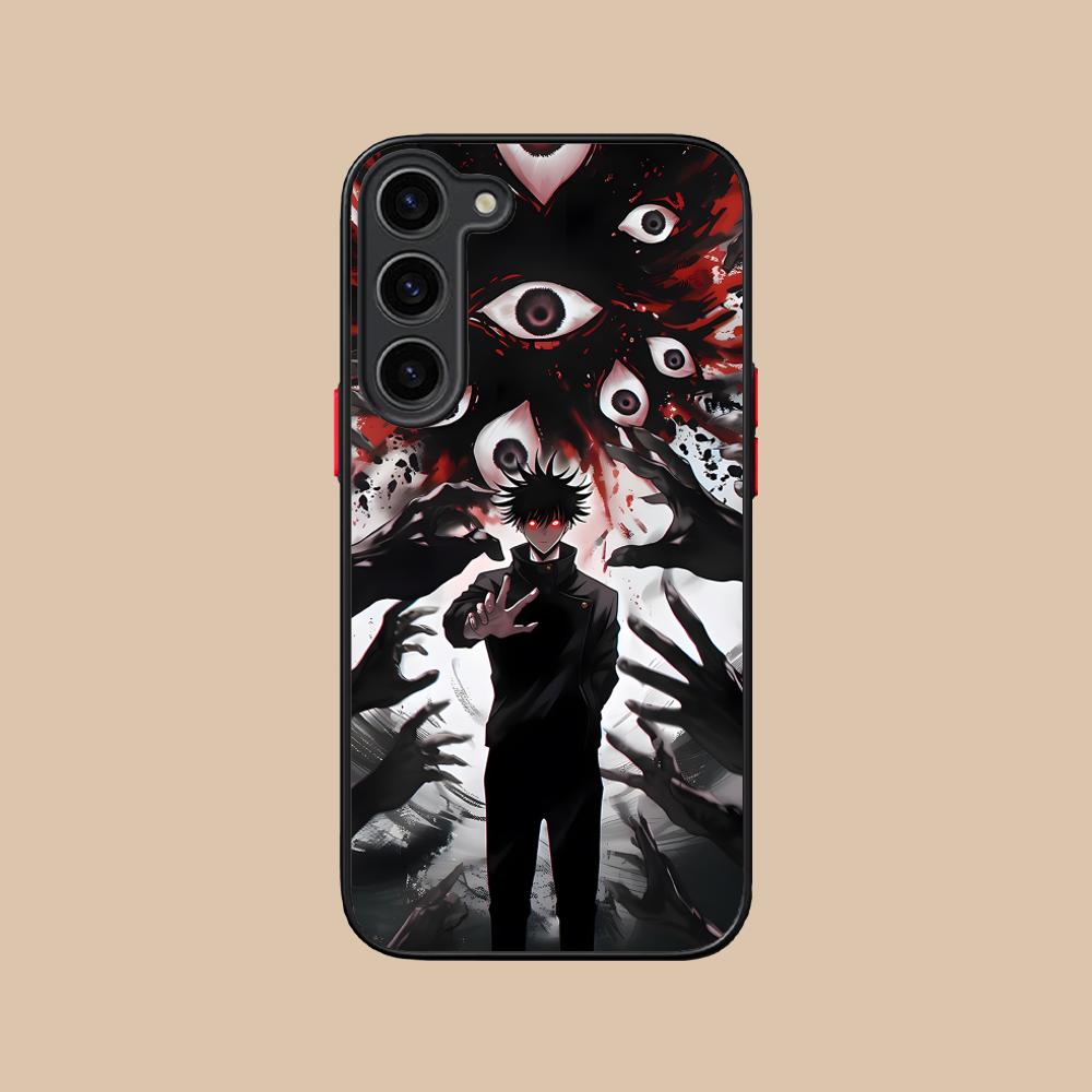 Jujutsu Kaisen Megumi Mobile Phone Case for Samsung Galaxy S25 S24 S23 S22 S21 Plus FE Ultra Colour Silicone Cover Luxury Cover