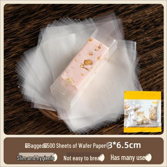 

Клейкий рисовий папір для обгортки їстівних тортів Тангулу та Сніжинки, 500 аркушів.