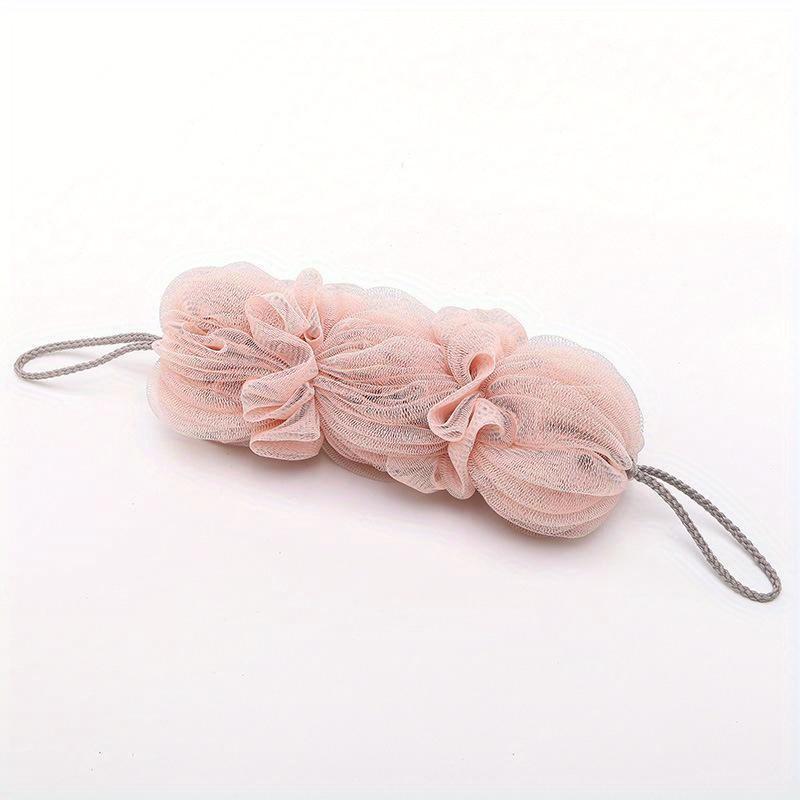 Body Scrubber Mesh Bath Exfoliating Brush Shower Brush Belt Back Scrub Exfoliator Skin Cleaner Dead Skin Remover Bathing Tools
