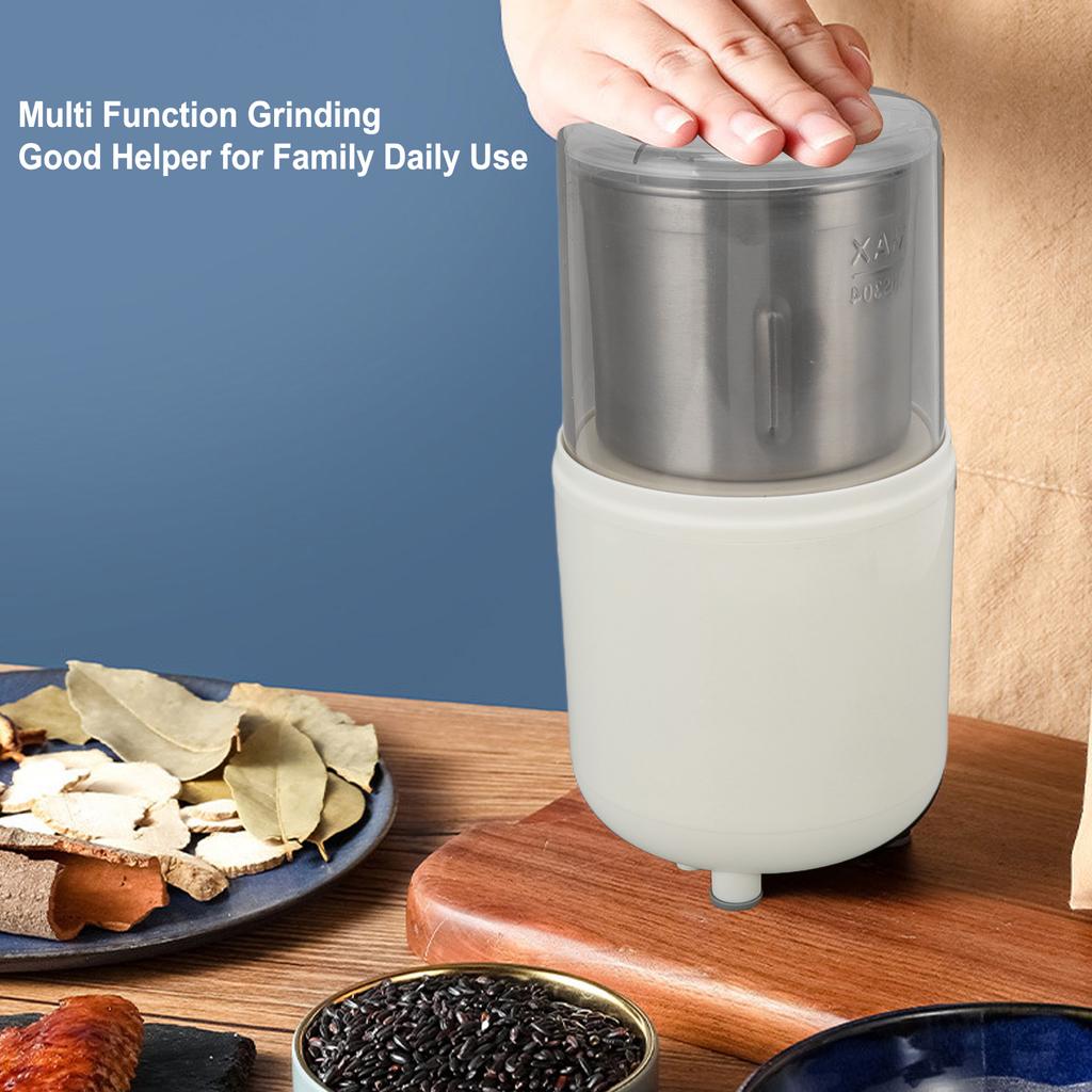 Electric Coffee Grinder Beans 220V Grain Grinder Beans Grains Mill Household Electric Stainless Steel Grind Machine for Kitchen