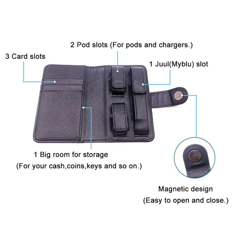 juul pod carrying case Travel Carrying Case for JUUL Pods Charger, Portable Iceland