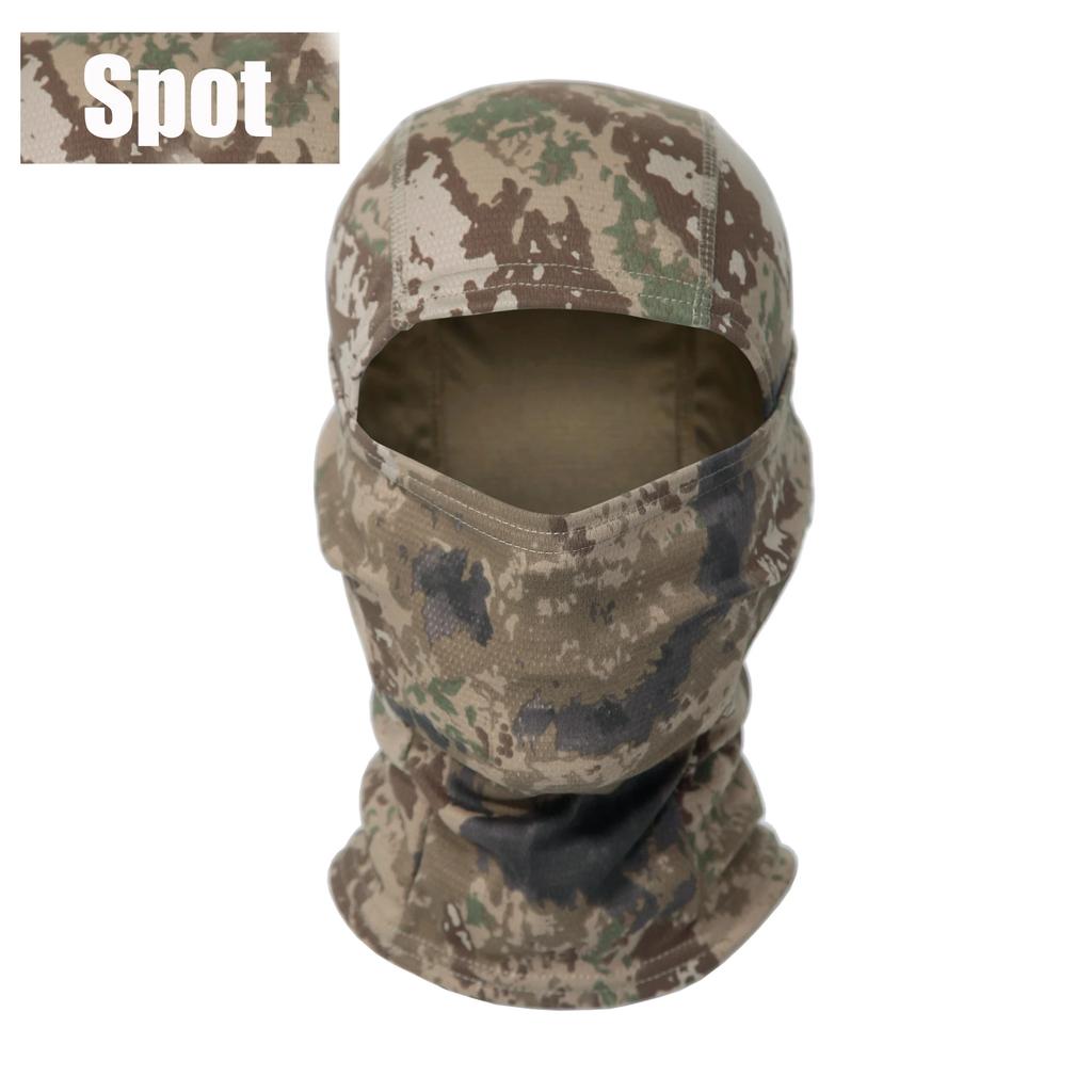 Camouflage Balaclava Hat Cycling Full Face Mask Outdoor Sports Hunting Hiking Ski Mask Motorcycle Helmet Inner Quick Drying Hat