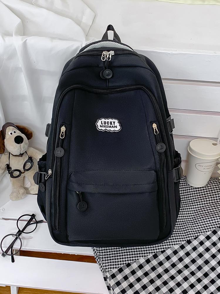 Schoolbag1011 New Backpack Large Capacity Backpack Travel School Bag Girls College Students High School Students Junior High School Students Primary