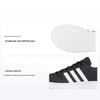Neo Grand Court Synthetic Leather Canvas Comfortable Versatile Breathable Low-Top Skate Shoes Kids Sneakers Gray Black EG1517
