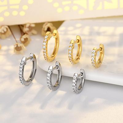 Personalized Rivets Earrings Earrings Buckle Earrings Female Punk Wind Ear Jewelry Hypoallergenic Hoops