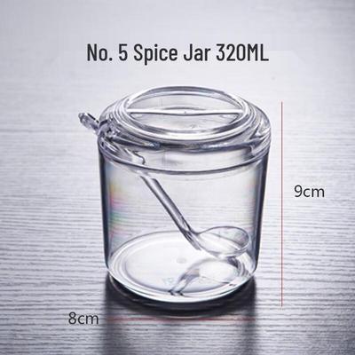 Acrylic Seasoning Bottle Set