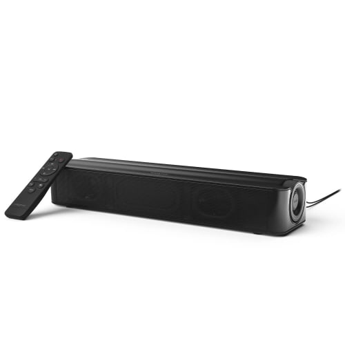

Creative Stage SE Heavy Bass Пиковая выходная мощность 48 Вт Bluetooth 5.3 / USB ЦАП ПК объемный саундбар динамик SP-STGESE-BK