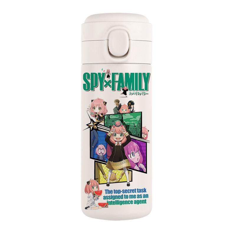 SPY×FAMILY thermos cup Anya Forger Two-dimensional lovers water cup Cute anime men and women portable takeout tour car