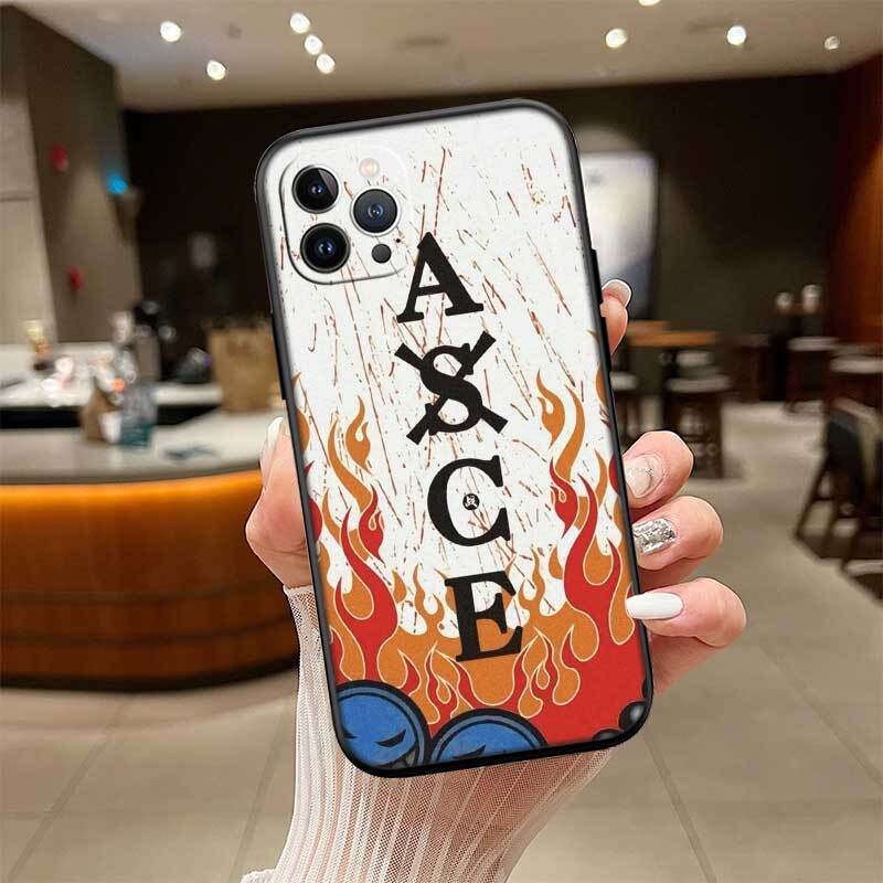 One Piece ACE Phone Case for Samsung S20 S21 S21S S22 S23 S24 FE Ultra Plus Lite F06 F16 M06 M16 M56 A07 A17 A36 A37 A55 A57