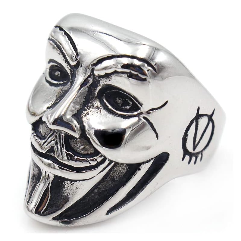 

[ALICE ANDERSEN] ring ring anonymous free size open ring men s silver Fashionable Anniversary Celebration Birthday fashion accessories (Silver)