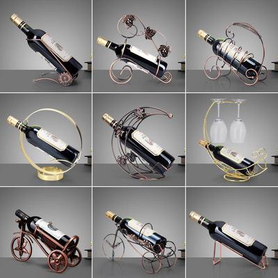 Household Wine Glass Holder Wine Cabinet Wine Rack Decoration Wine Decoration Upside Down Wine Bottle Rack Modern Light Luxury Wine Rack