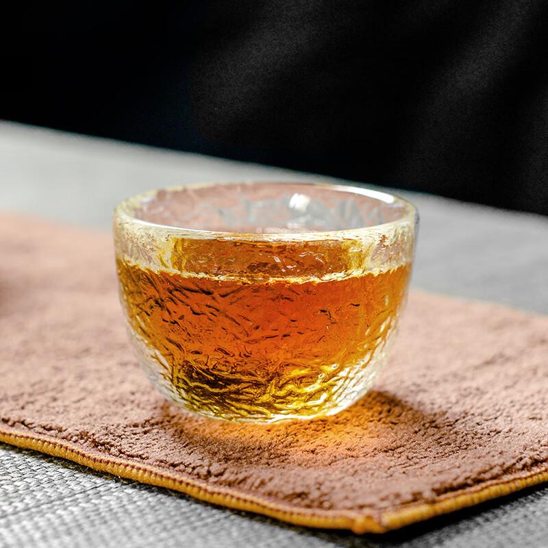 Yaji Handmade Hammered Glass Kung Fu Teacups