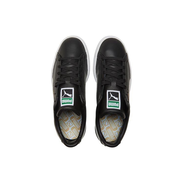 Puma Basket Classic 21 Black White Unisex Sneakers 374923-04