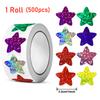 5001000Pcs Round Animal Fish Star Stickers Adorable Incentive Sticker Party Decoration Teacher Reward Encouragement Motivationa