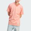 Adidas Lounge Tee With Logo Patch Men Tops Magic-Clay IM0492