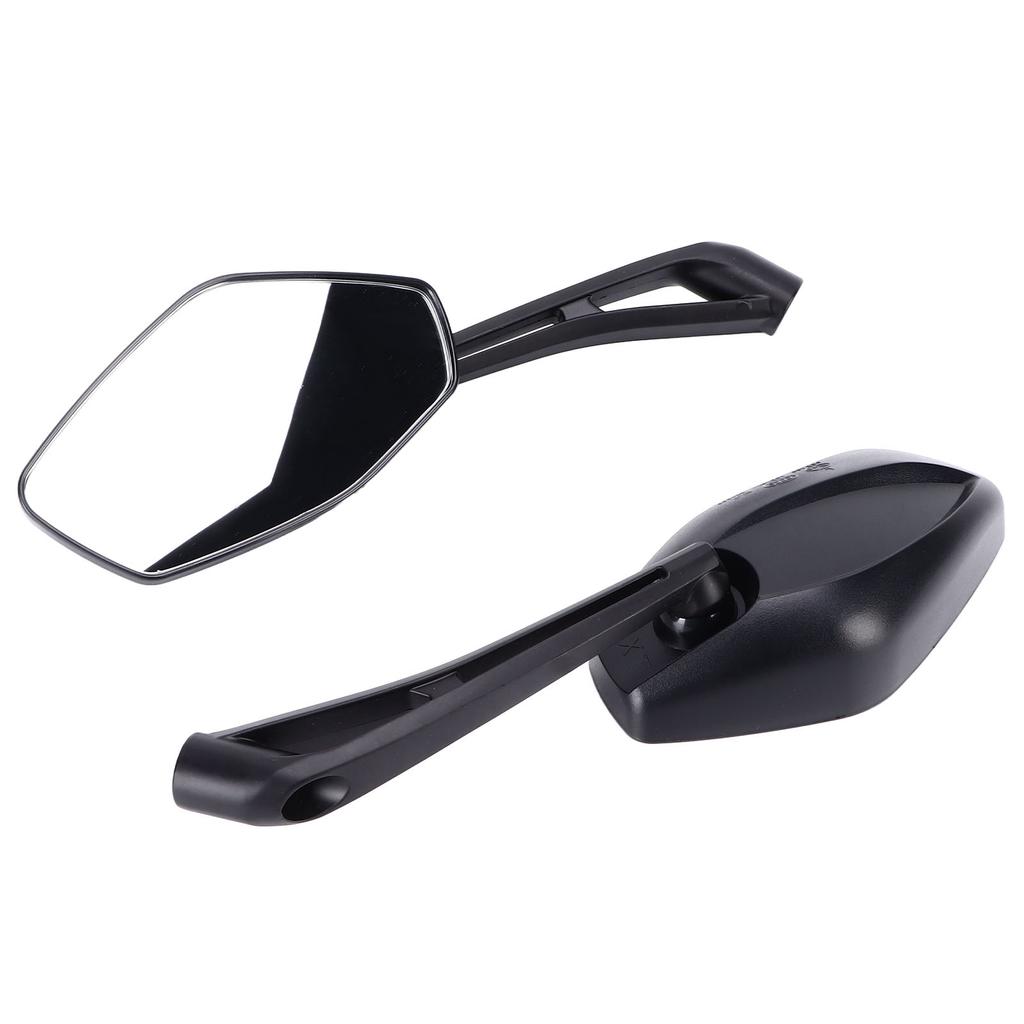 2 buc Stânga Dreapta Motocicletă Convex Oglindă Retrovizoare Negru Oglindă Laterală Înlocuire pentru SUZUKI GSXS750