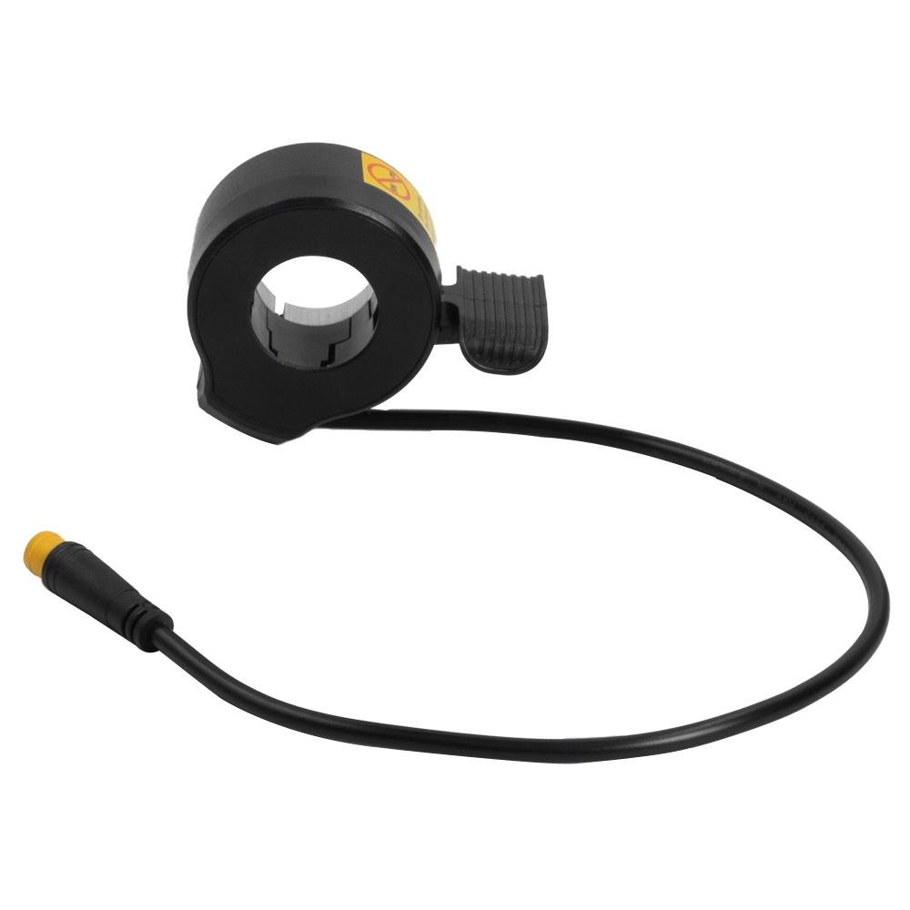 130X Electric Bike Thumb Throttle Accelerator for EBike 12V-72V Throttles 3 Pin Waterproof Speed Control Finger Throttle Grip