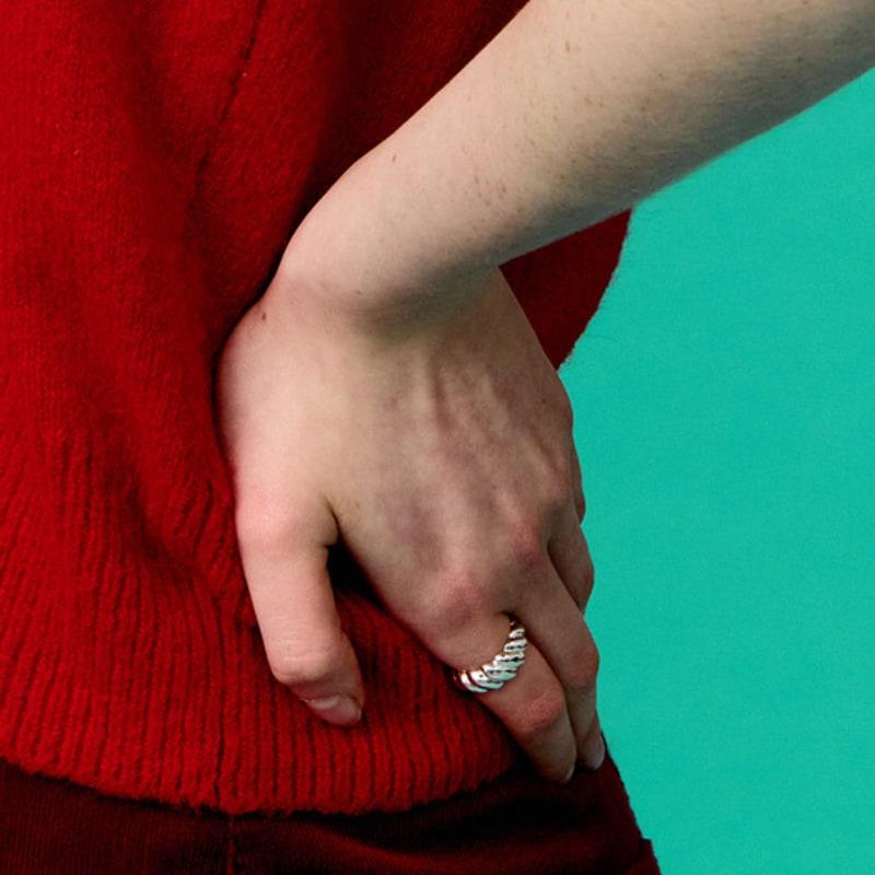 VINTAGE HOLLYWOOD [925 Silver] Tendril Ring_VH2536RI002M