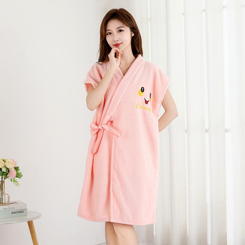 New Cotton Bath Towel for Home Use Suitable for Women and Adults In Winter Can Be Wrapped for Showering Quick Drying Nightgown