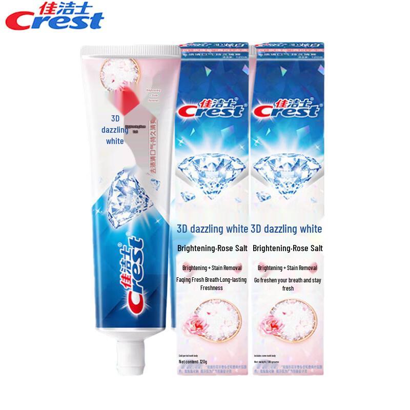 Зубная паста Crest 3D White Розовая соль