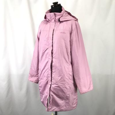 Goldwin Ellesse Padded Bench Coat Women M Pink Outdoor Sports(USED)