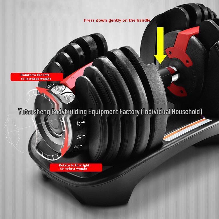 Adjustable Men's Dumbbells - Quick Detachable Fitness Equipment