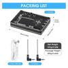 Theremin Theremin Electronic Innovative Mini Musical Instrument Gift with Screen Portable Educational Music for Kids or Adjustable Song Settings Kit,