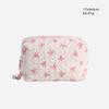 Cosmetic Bag Large Capacity Toiletry Bag Aesthetic Cosmetic Organizers Bows Makeup Bag Skincare Organisers for Women