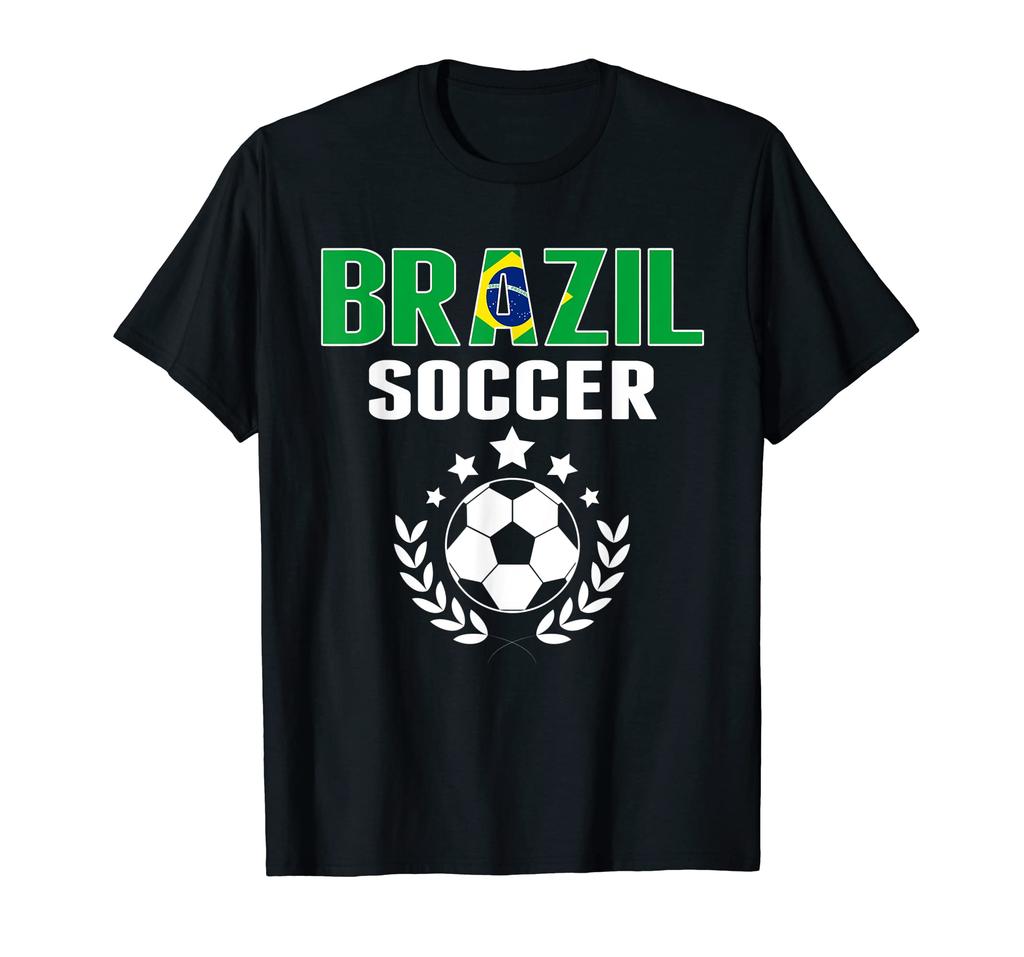 Brazil 2022 National Football Team Soccer Brazilian Fan 100 Cotton TShirt Men Women Short Sleeve T Shirt Tees For Fans Gift