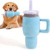 Legrační sklenice s rukojetí Hrnečky pro psy, pískací hračky pro psy, interaktivní chmýří a hračky pro psy