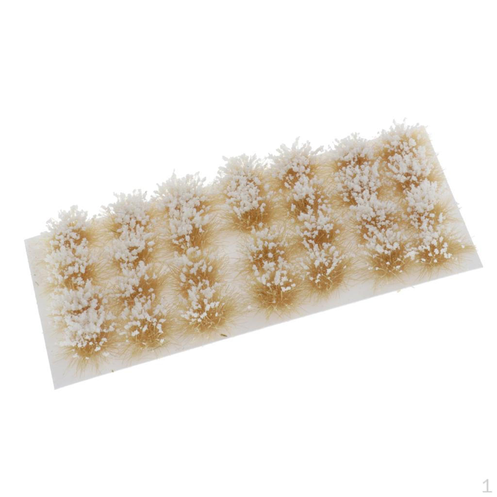 Miniature Model Self Static Tufts - Grass 8mm Flower Sampler
