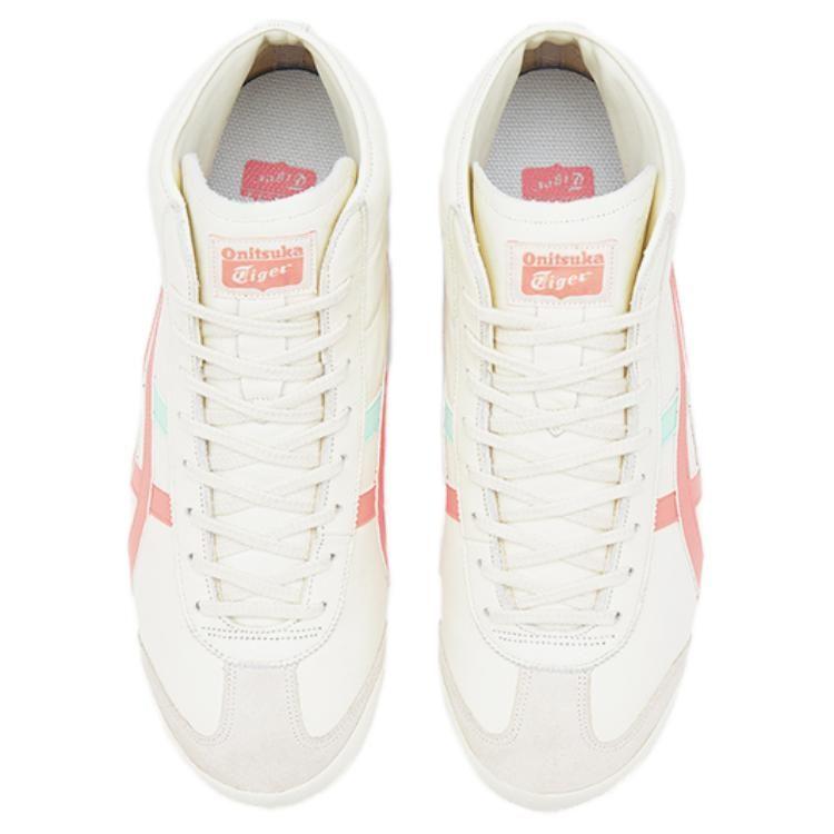 ONITSUKA TIGER Mexico Mid Runner Blanco Rosa Aqua 1183B812-101
