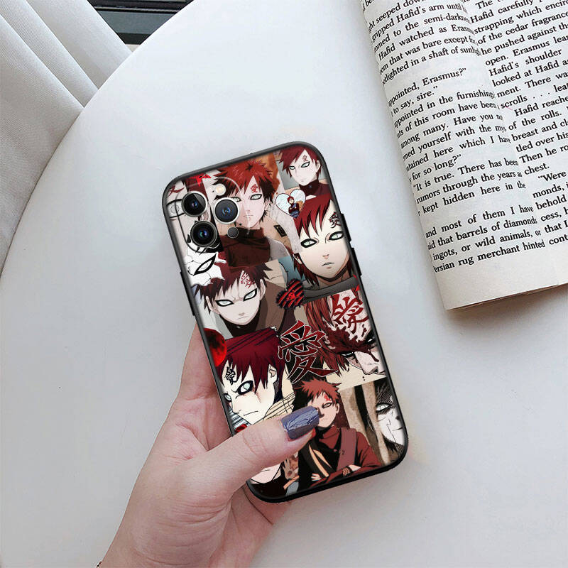 MH97 Naruto Gaara Phone Shell for Samsung S20 S21 S22 S23 S24 FE Ultra Plus Lite S21S A55 A07 A17 F06 F16 M06 M16 M56 A36 A37 A57